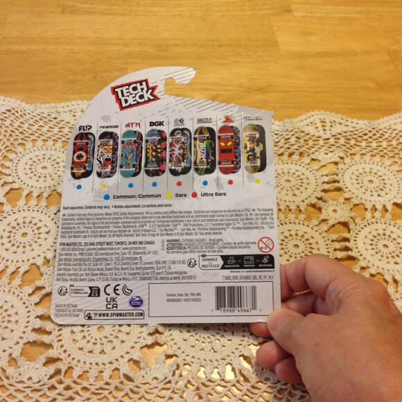 Tech Deck Finesse Steeze Spin Master Series Fingerboard Collectible, Rare - Picture 3 of 3